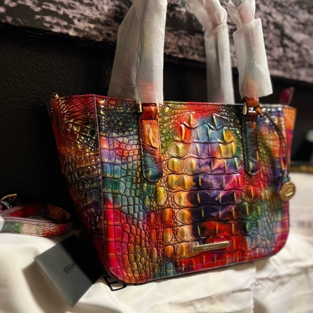 💓🌺NWT-BRAHMIN FALL STRUCK SMALL ASHLEE MELBOURNE TOTE💓🌺 - Picture 4 of 11